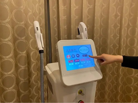 スタートをタップ