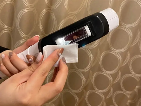 ハンドピースの消毒