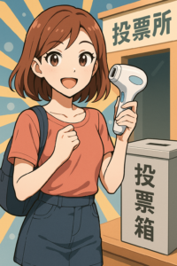 【選挙の日は、自分磨きの日！】「投票×脱毛」で美意識も社会意識もアップ！～2025年7月20日 参議院選挙～